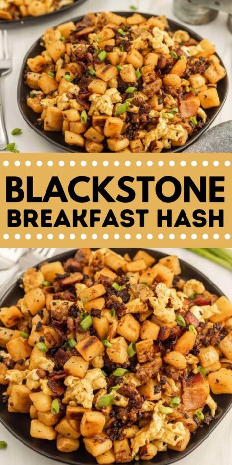 Breakfast Scramble Blackstone, Grilling Recipes Breakfast, Flat Top King Recipes, Blake Stone Recipes, High Protein Griddle Recipes, Blackstone Breakfast Scramble, Blackstone Breakfast Ideas Healthy, Breakfast Potatoes Blackstone, Fall Camping Food Blackstone