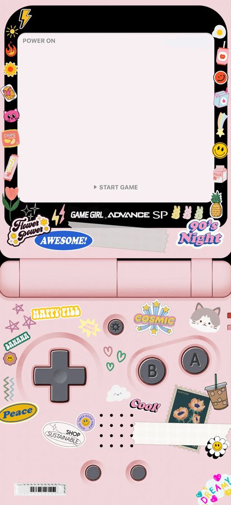 pink game girl game boy lockscreen ios aesthetic customized stickers cute pretty apple iphone 15 pink Pink Game Boy Wallpaper, Wallpaper For Samsung Flip, Iphone 15 Wallpaper Pink Aesthetic, Cute Pink Phone Wallpapers, Flip Wallpaper Aesthetic, Iphone 15 Aesthetic Wallpaper, Iphone 15 Lockscreen, Pink Gamer Wallpaper, Gaming Pink Aesthetic