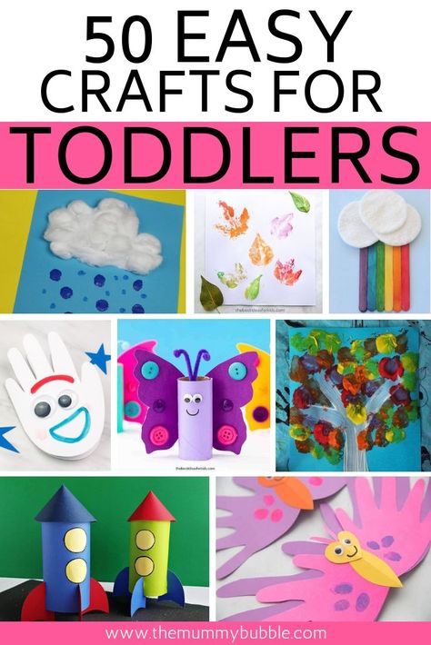Arts And Crafts For 3-5, Dan And Darci Crafts Ideas, Easy Crafts For 2 Yo, Open Ended Art For Toddlers, Fun Crafts For Toddlers, Toddler Painting Activities, Art Projects For Toddlers, Easy Toddler Crafts, Easy Toddler Activities