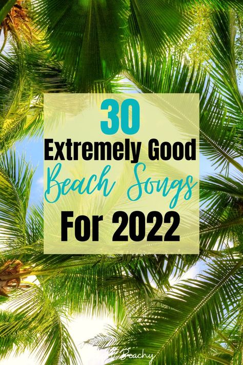 I am so ready to jam out to all of these songs at the beach. From the pop to country, all of these beach songs are seriously AMAZING! #songsforthebeach #summermusic #beachdayplaylist Good Song Playlist, Beach Songs For Instagram Story, Beach Song Lyrics, Vacation Song, Beach Songs, Field Day Games, Good Songs, Travel Songs, Caribbean Music