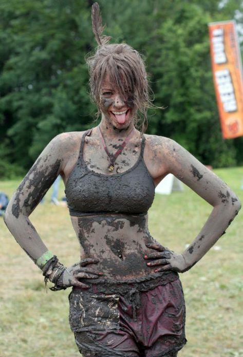a repost but I don't care. She is gorgeous. - Imgur College Girls, Miley Cyrus, Tough Mudder, Mudding Girls, Muddy Girl, Mud Run, Dirty Girl, Spartan Race, Hilary Duff