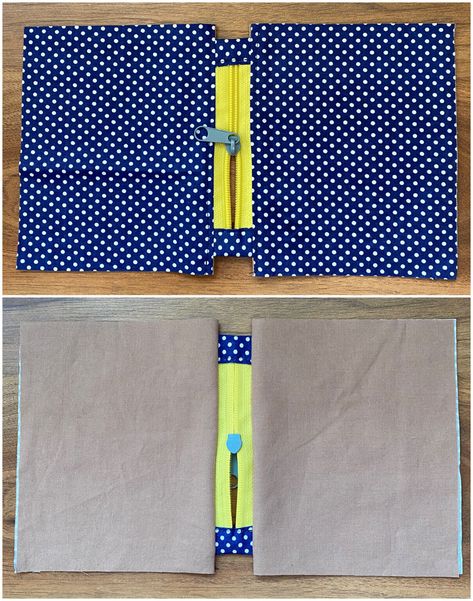 Sewing Zipper Pouch Tutorial, How To Make A Zippered Pouch, Diy Small Zipper Pouch, How To Sew A Lined Zipper Pouch, Sewing Projects Pouch, Mini Fabric Bag, Sew Zipper Bag, How To Make A Zipper Pouch, Simple Zipper Pouch Pattern