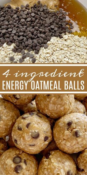 Energy Oatmeal Balls, Midnight Munchies, Oatmeal Balls, Healthy Protein Snacks, Energy Ball Recipe, Snacks Saludables, Protein Ball, Quick Oats, Healthy Protein