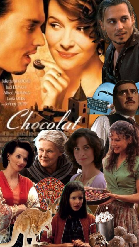 #chocolat #chocolate #johnnydepp #lenaolin #juliettebinoche #alfredmolina #judydench #peterstormare #judgment Johnny Depp, Johnny Depp Chocolat, Lena Olin, Alfred Molina, Juliette Binoche, Johnny Depp Pictures, Film Reels, Fav Celebs, Film