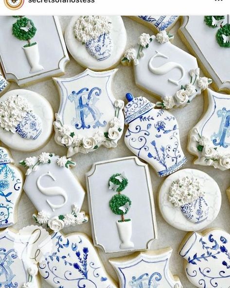 Something Blue Before I Do Bridal Shower Theme, Something Blue Bridal Shower Ideas Decor, Coastal Bridal Shower Ideas, Something Blue Before I Do, Something Blue Bridal Shower Ideas, Blue Bridal Shower Ideas, Chinoiserie Party, Hannukah Candles, Chinoiserie Wedding