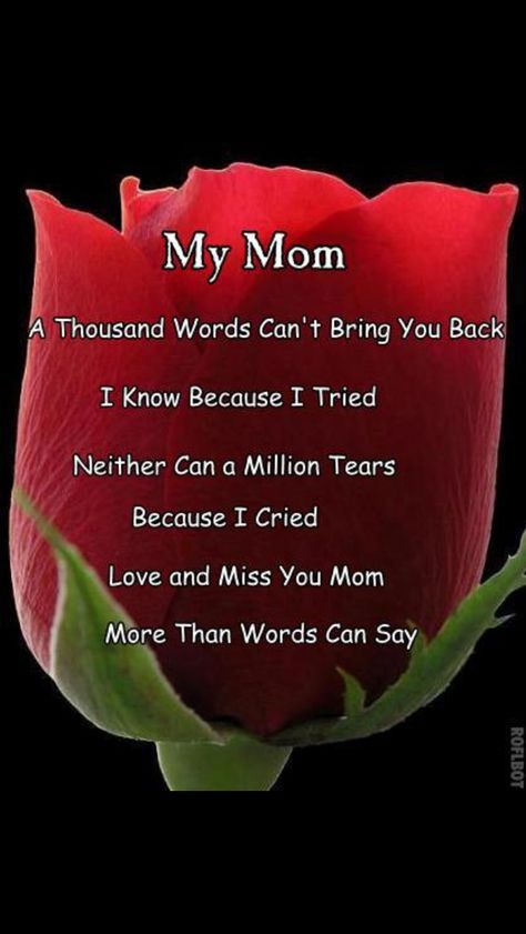 mom 1000 words and 1 million tears will not bring you back I've already tried. Love and miss you mom so much💔 Miss My Mom Quotes, Missing Mom Quotes, Miss U Mom, Girlish Quotes, Miss You Mum, Mom In Heaven Quotes, Mom I Miss You, Missing Mom, Mum Quotes