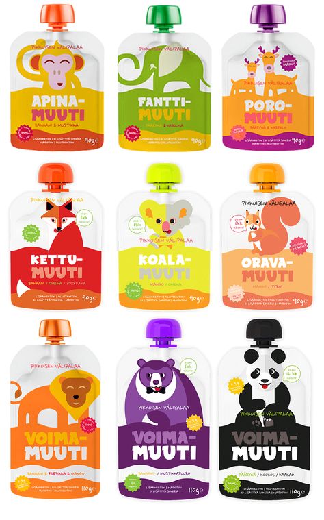 Kids Juice Packaging, Kids Package Design, Packaging Layout, Kids Packaging, Kids Package, Kids Milk, Kids Juice, Milk Packaging, Baby Products Packaging