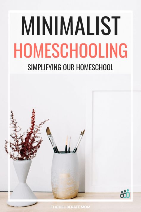 Minimalist Homeschool Schedule, Minimalist Homeschool Organization, Neutral Homeschool Room, Minimalist Homeschool Room, Minimalist Homeschooling, Homeschool Methods, Minimalist Homeschool, Homeschool Materials, School Planning