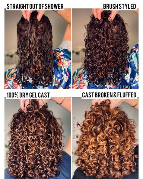 Curly Hair Tips, Scrunched Hair, Curly Hair Beauty, Curly Hair Care Routine, Curly Girl Method, Curly Hair Routine, Permed Hairstyles, Curly Hair Care, Braids For Short Hair