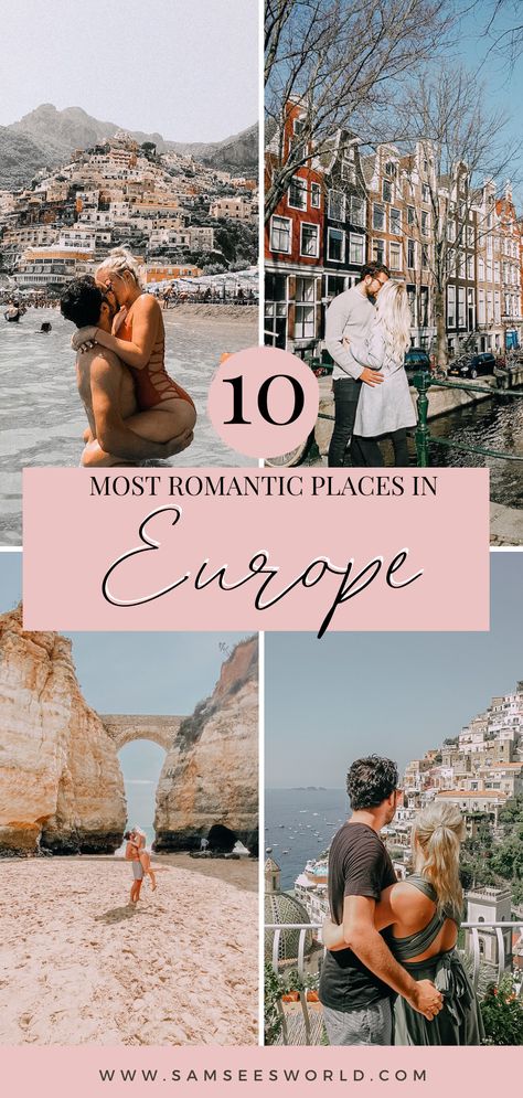 Romantic Places In Italy, Places To Travel As A Couple, Honeymoon Places Romantic Getaways, Birthday In Europe, Romantic European Vacation, Honeymoon Italy Romantic, Italy Honeymoon Destinations, Romantic European Destinations, Best Couple Travel Destinations