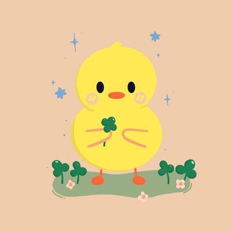 I don’t believe in luck, but here’s a lucky duck to brighten up your day ☺️ #duck prompt for #doodleadaymarch Digital Art, Funny Animals, Doodles, Duck Drawing, A Days March, Lucky Duck, March 5, Digital Art Tutorial, Digital Drawing