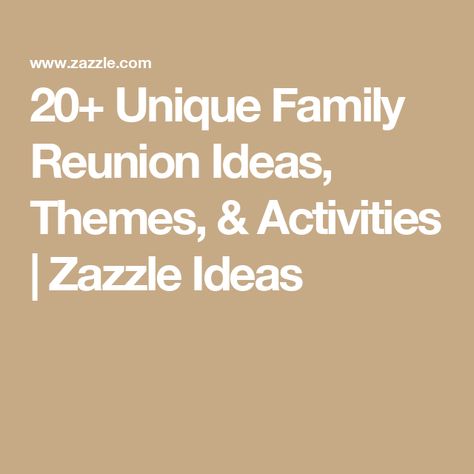 20+ Unique Family Reunion Ideas, Themes, & Activities | Zazzle Ideas Family Reunion Keepsakes Diy, Family Reunion Souvenirs, Activities For Family Reunions, Family Reunion Themes Ideas, Family Reunion Ideas Themes, Family Reunion Decorations, Family Reunion Keepsakes, Family Reunion Ideas, Family Reunion Themes