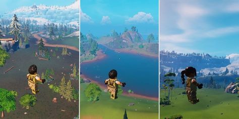 All the best world map seeds you need to try out in Lego Fortnite! Grassland Biome, Cool World Map, Lego Fortnite, Desert Biome, Lego Worlds, All The Best, You Choose, A World, Games To Play
