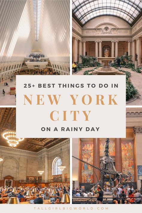 Here are over 25 of the top things to do in NYC on a rainy day and NYC's best indoor activities, according to a local. rainy day NYC | things to do in NYC when it rains what to do on a rainy day in NYC | indoor things to do in NYC | things to do indoors in NYC | what to do in NYC when it rains | rainy day activities NYC indoor activities NYC adults | indoor attractions NYC what to do in NYC in the rain | what to do in New York City when it's raining #NYC #NewYorkCity Nyc On A Rainy Day, New York City In The Rain, New York City Rainy Day, Things To Do In Nyc On A Rainy Day, Nyc In Rain, Nyc In The Rain, New York In The Rain, March In Nyc, Things To Do In Nyc In February
