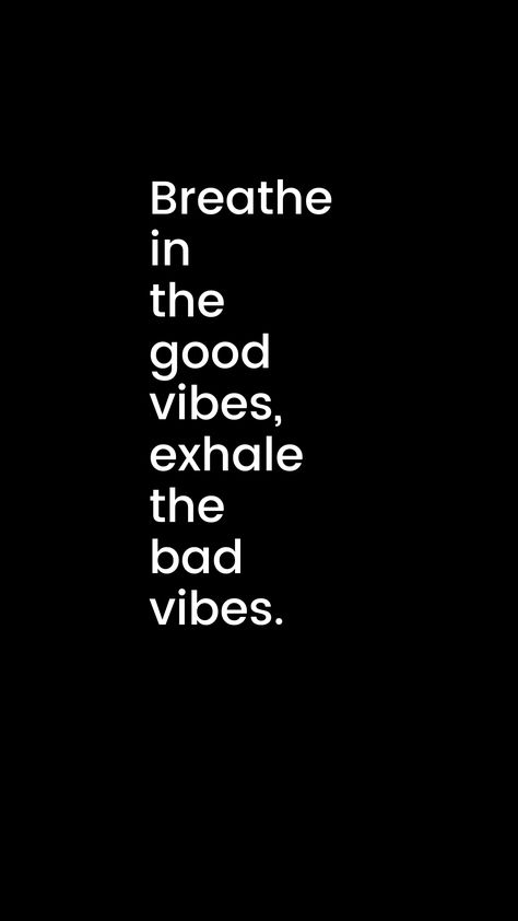 Immerse yourself in the transformative journey of positive energy through mindful breathing. Elevate your spirits with good vibes quotes that inspire serenity moments. Explore wellness affirmations and relaxation techniques to cultivate a positive mindset. Join us in the art of breathing out negativity, embracing inspirational breathing for a harmonious mind-body balance. It's time to inhale the good vibes and exhale the bad vibes, creating a wellness sanctuary within. Relax Refresh Recharge Quotes, Relax Your Mind Quotes, Bad Energy Quotes, Recharge Quotes, Inhale Exhale Quotes, Wellness Sanctuary, Relax Quote, Wellness Affirmations, Breathe Quotes