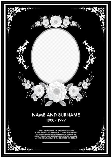 Rip Poster Template, Posters For Funerals, Funeral Cover Design, Funeral Poster Design Template, Rest In Peace Picture Frames, Funeral Background Designs, Funeral Poster Background, Rip Poster Design, Rip Frame