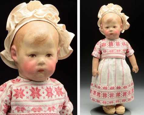 Antique Q&A: Käthe Kruse Found in the Attic | DOLLS magazine Doll Museum, Fao Schwarz, Elegant Themes, Madame Alexander Dolls, Alexander Dolls, The Attic, Antique Clothing, Doll Play, Old Dolls