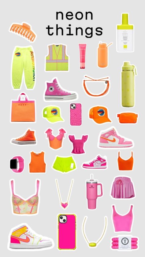 Easter Birthday Decorations, Neon Party Outfits, Recreate Outfits, Preppy Wishlist, School Spirit Days, Spirit Week Outfits, Cute Group Halloween Costumes, Duo Costumes, Preppy Accessories