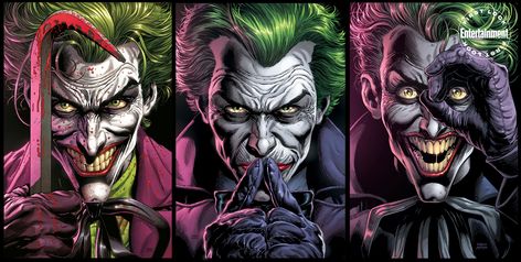 Joker Story, Dc Artwork, 3 Jokers, Jason Fabok, Dc Joker, Three Jokers, Joker Smile, Batman Vs Joker, Joker Comic