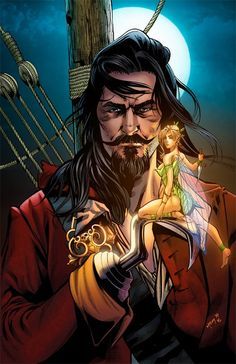 Alternative Disney, Twisted Disney, James Hook, Peter Pan Art, Evil Disney, Images Disney, Dark Disney, Scott Campbell, Fairytale Fantasies