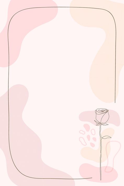 Pink Flowers Background Aesthetic, White With Pink Wallpaper, Pink Frame Aesthetic, Flower Frame Design Simple, Girly Aesthetic Background, Pink And White Aesthetic Background, Pink Border Aesthetic, Pastel Pink Background Aesthetic, Aesthetic Flowers Background