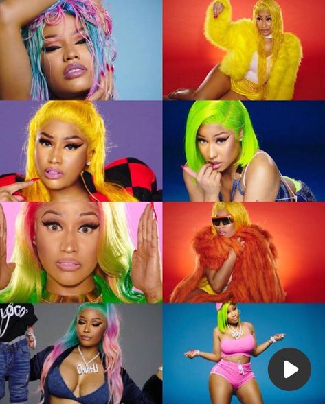 All of Nicki Minaj’s outfits in her video “Barbie Dreams”    ❗️This is NOT mines, reposted ❗️ Nicki Minaj Barbie Dream Hair, Barbie Dreams Nicki Minaj, Nicki Minaj Hairstyles, Nicki Minaj Outfits, New Nicki Minaj, Nicki Minaj Wallpaper, Nicki Minaji, Nicki Minaj Barbie, Nikki Minaj