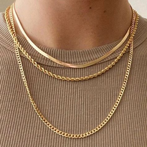 Minimalist Layered Chain Necklace Material: Gold Plated Zinc Alloy Chain Length: 14.5-16.5" Like The Item, But Not The Price? Make Me An Offer! I Love Offers! New To Poshmark? Use My Referral Code: Blferebee For $10 Off Your First Purchase. Happy Poshing! Gold Necklace Chain Women, Layering Chain Necklace, Womens Chain Necklace, Gold Chain Layering, Gold Chains Women, Shein Necklace, Gold Necklaces Layered, Layered Gold Chains, Elegant Gold Jewelry