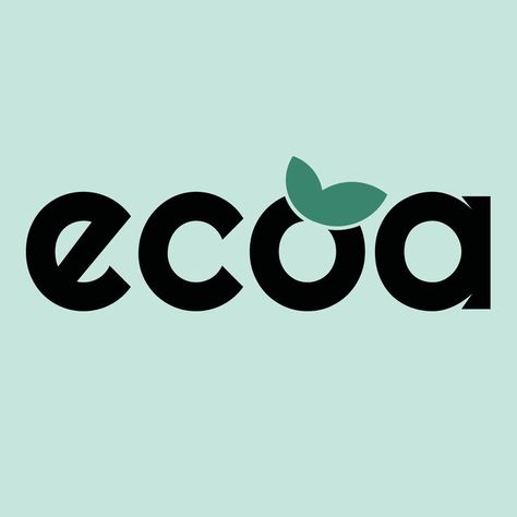 I created a company that recycles PET bottles, turning them into t-shirts, bags and other products. Its name comes from the combination of the words "ECO" from ecology and "ECOAR", echo in English, in other words, make yourself heard. #branding #brand #ecofriendlybrand #clotingbrand #tshirtbrand #greencloting #visualidentity #logo #logotypo #leaf #ecofrindly #ecology #green Logos, Eco Friendly Logo Design, Industrial Interior Office, Eco Logo Design, Eco Friendly Logo, Abstract Typography, Eco Friendly Clothing Brands, Farm Logo Design, Clothing Logo Design