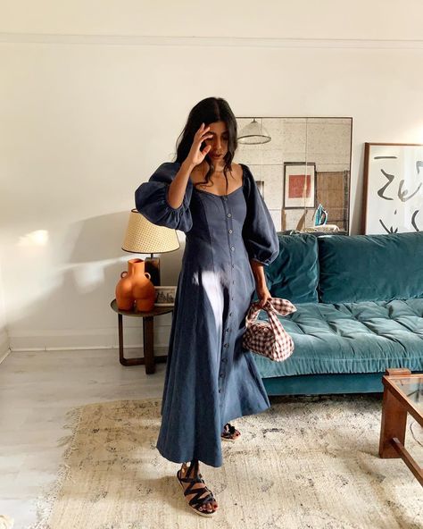 Mode Instagram, Pinterest Trends, Mode Kimono, Laura Ashley Dress, Romantic Outfit, Looks Street Style, Mode Hijab, Mode Streetwear, Outfit Casual