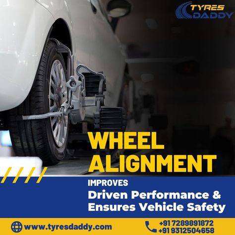 Wheel Alignment Improves Driven Performance & Ensures Vehicles Safety! At Tyres Daddy we offer a wide Range of Tyre Services, at Affordable Range. Tyres Daddy: A One-Stop Solution for all your car, bikes and superbikes tyres; fitment, alignment and balancing! Connect with us today at +91 7289891872 for all your tyres needs! #tyresdaddy #tyres #superbikes #tires #superbiketyres #ApolloTyres #Vredestein #ceat #WheelAlignment #apllocartyres #Newtyres #Changetyres #wheelbalancing Luxury Cars, Car Wheel Alignment, Hybrid Cars, Wheel Alignment, Hybrid Car, New Tyres, Super Bikes, Mechanical Engineering, Car Wheel