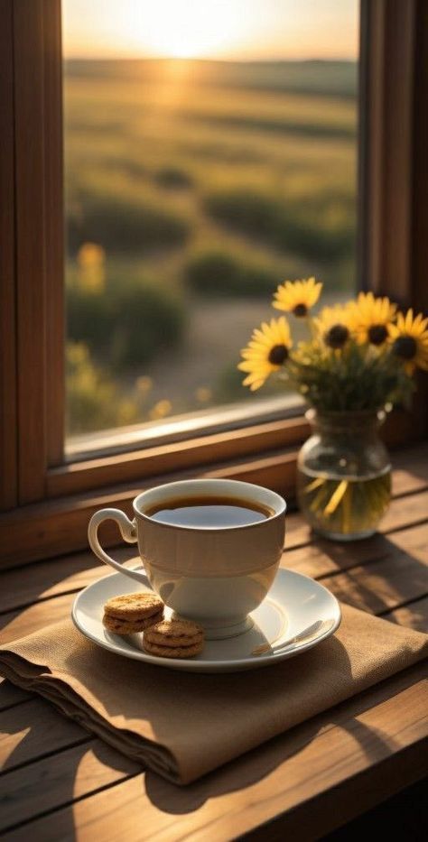 Chai Cup Images, Sunrise Coffee, Kad Nama, Coffee Shop Photography, Good Morning Coffee Gif, Coffee Cup Art, Valley Of Flowers, Coffee Gif, Pretty Coffee