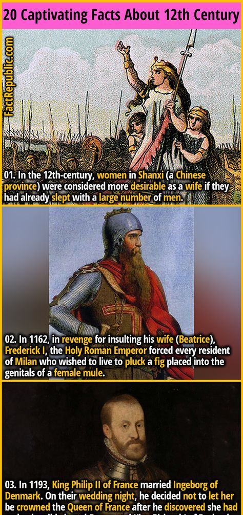 Fun History Facts, Medieval Facts, Funny History Facts, Real Scary Stories, Aztec History, Viking Facts, Educational Facts, Weird History Facts, World History Facts