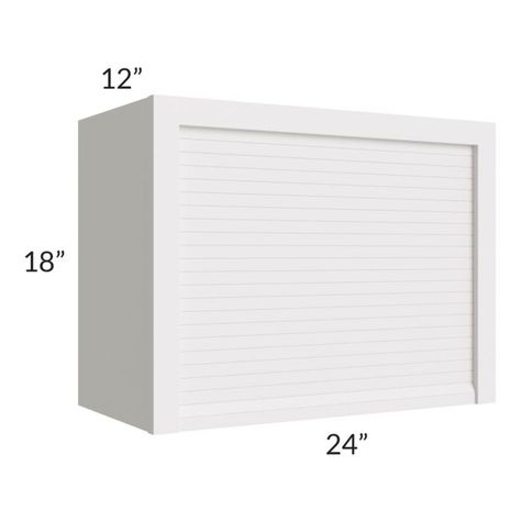 Width 24" | Height 18" | Depth 12" Appliance garage with a roll up, tambour door and is designed to fit under a 24" wide wall cabinet. Vienna, Design, Townhouse Decor, Appliance Garage, Virtual Keyboard, Wall Cabinet, Garage, Wall