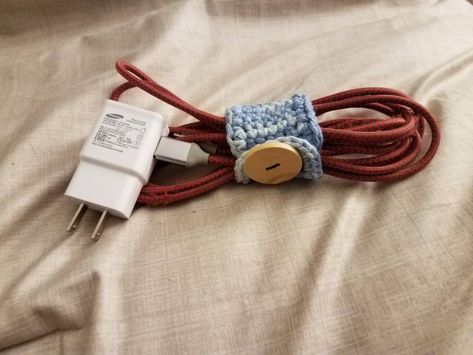 Excited to share the latest addition to my #etsy shop: Crochet Charging Cable Wrap/Holder/Tie https://etsy.me/2NQaAqb #geekery #accessories #crochet #handmade #crochetcellphone #cordwrap #charger #cordholder #crochetbandit Crochet Charger Holder, Selling Crochet Items, Diy Projects To Make And Sell, Crochet Wire, Selling Crochet, Accessories Crochet, Tie Organization, Charger Holder, Cord Holder