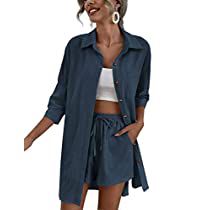 Check this out! Plus Size Two Piece Outfit, High Low Shirt, Tracksuit Outfit, Linen Tunic Dress, Sweatsuit Set, Satin Jackets, Hem Design, Faux Leather Skirt, Long Style