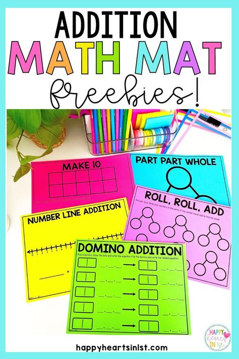 Guided math small group instruction in first grade elementary classroom math center activities and hands-on learning 1st Grade Math Rotations, 2nd Grade Math Manipulatives, Envision Math 1st Grade, Small Group Math Activities 1st Grade, Small Group Math First Grade, Domino Math Games Second Grade, Elementary Class Activities, Small Group 2nd Grade, Math Independent Activities