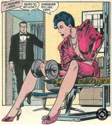 Weird Vintage, Pumping Iron, Vintage Pop Art, Comic Book Panels, Pop Art Comic, Lois Lane, Bd Comics, Comic Style, Old Comics