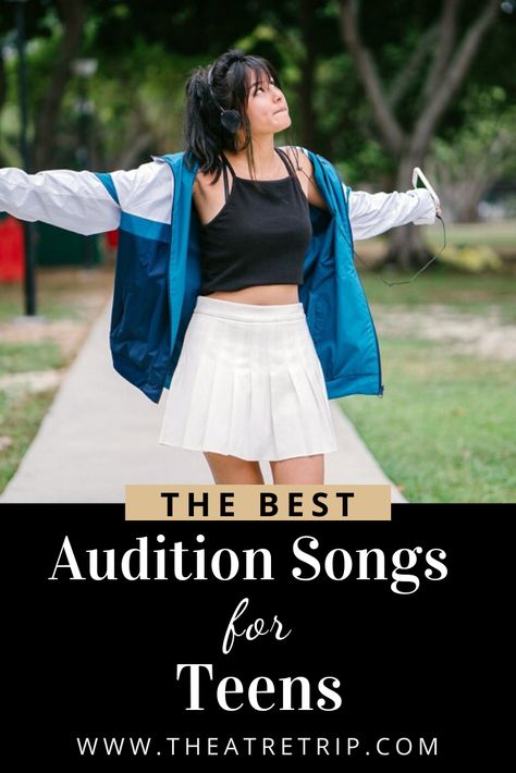 Musical Theatre Audition Songs, Good Audition Songs, Songs To Sing For An Audition, Best Songs To Sing For An Audition, Audition Songs For Mezzo Sopranos, Audition Songs For Altos, Audition Songs For Sopranos, Acting Auditions Monologues, Theater Tips