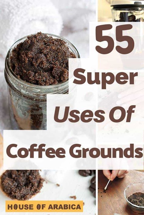 Upcycling, How To Reuse Coffee Grounds, Things To Do With Coffee Grounds, Darken Hair, Cake Cooking, Making Cake, Uses For Coffee Grounds, Coffee Grinds, Coffee Uses