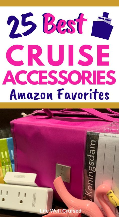Cruise List Packing, How To Pack For A Cruise Caribbean, 80s Cruise Outfit, Amazon Cruise Essentials, Cruise Organization Tips, Cruise Room Hacks, Cruise Travel Essentials, Cruise Essentials For Women, Carnival Cruise Hacks