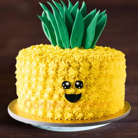 #Best Pineapple Cake #Cake Delivery In Patna #order cake online #onlinecakein #online cake delivery #frozen theme #theme cake #birthday cake #wedding cake #kids cake #designer cake #best cake #cake stores near me #midnight cake delivery near me Pineapple Cake Designs Birthday, Pineapple Filling For Cake, Pineapple Cake Decoration, Birthday Pies, Girls Cake, Pineapple Birthday, Pineapple Party, Flamingo Cake, Online Cake Delivery