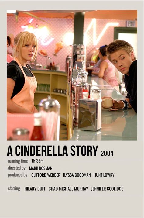 minimal polaroid movie poster for a cinderella story Cinderella Story Movies, Polaroid Movie Poster, Baile Hip Hop, Cinderella Movie, Girly Movies, Iconic Movie Posters, Most Paused Movie Scenes, Cinderella Story, Film Posters Minimalist