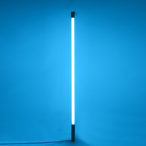 Seletti Fluorescent Light Tube | Wall Lights | Lighting | Heal's Neon Tube Lights, Fluorescent Tube Light, Light Tube, Round Lamp, Loft Ideas, Blue Lantern, Staircase Lighting, Blue Lighting, Led Tube Light