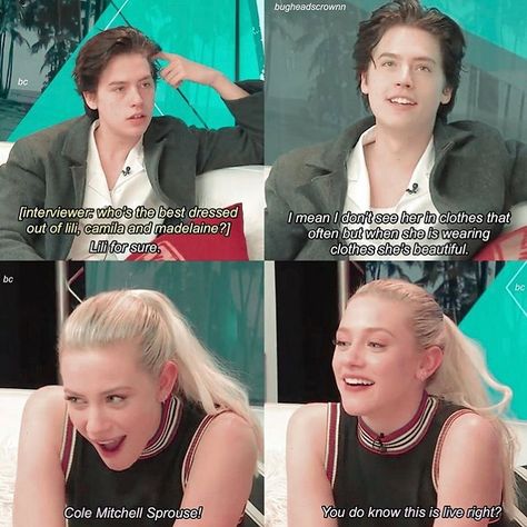 Riverdale Betty And Jughead, Riverdale Poster, Cole Sprouse Funny, Lili Reinhart And Cole Sprouse, Guy Advice, Cole Sprouse Jughead, Riverdale Betty, Riverdale Characters, Riverdale Cole Sprouse