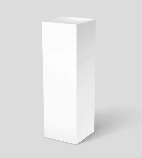 PRICES MAY VARY. White satin laminate White satin laminate art display pedestals. Simple, timeless design suited for any decor or purpose. Our high quality white pedestal is durable and easy to clean. Color-matched corners make our pedestals stand above the competition. This simple, elegant display highlights your favorite piece of art or collectible. Built stronger than the competition, our pedestals are perfect for displaying pieces of any size. White Pedestal, Display Pedestal, Event Display, Sculpture Stand, Pedestal Stand, Museum Displays, White Laminate, Artwork Display, Painting Edges