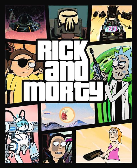 Rick and Morty Gta Samp, Iphone Wallpaper Rick And Morty, Muzică Rock, Rick E Morty, Rick Und Morty, Rick And Morty Image, Rick And Morty Drawing, Rick And Morty Quotes, Rick And Morty Stickers