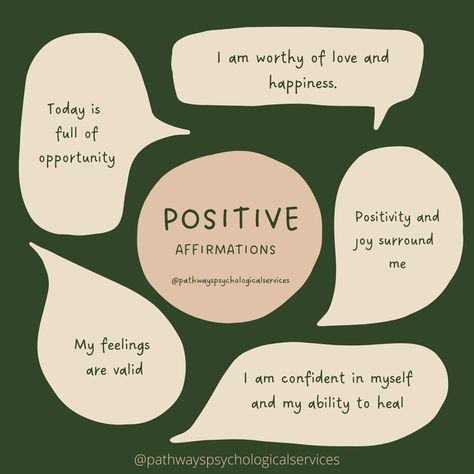 Add some of these positive phrases and statements to your list of daily affirmations to help challenge negative thoughts and encourage positive changes in your life! #psychologyfacts #psychologist #psychology #psychologymemes #healthylifestyle #healthyliving #healthybehaviors #healthpsychology #wellness #wellnessjourney #psychologyfacts #psychologydegree #psychologydaily #mentalhealth #mentalstrength #positiveaffirmations #affirmations Challenge Negative Thoughts, Psychology Memes, Psychology Degree, Health Psychology, Positive Changes, Positive Phrases, Mental Health Services, I Am Worthy, Positive Inspiration