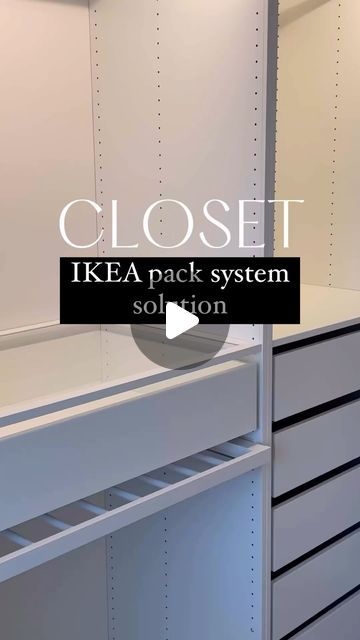 Gwendolyn Jones on Instagram: "The Author said turning the small bedroom into a walk-in closet was an idea 💡 she is glad she decided to do.. me too, me too come here new best friend!   #closetorganization#closetgoals #organize#organizer#declutter" Closet Organization Bedroom Walk In, Modern Bedroom With Walk In Closet, Perfume In Closet, Wall Organizer Ideas Bedroom, Small His And Hers Closet Walk In, Woman Closet Ideas, Small Walk On Closet Ideas, Modern Master Closet Design, Spare Room Into Walk In Closet