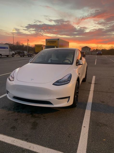 Aesthetic Tesla Car, Tesla Dream Car, Tesla Model Y Aesthetic, White Tesla Aesthetic, Lexis Car, Tesla Model 4, Tesla Model 3 Aesthetic, Dream Car Tesla, White Tesla Model 3