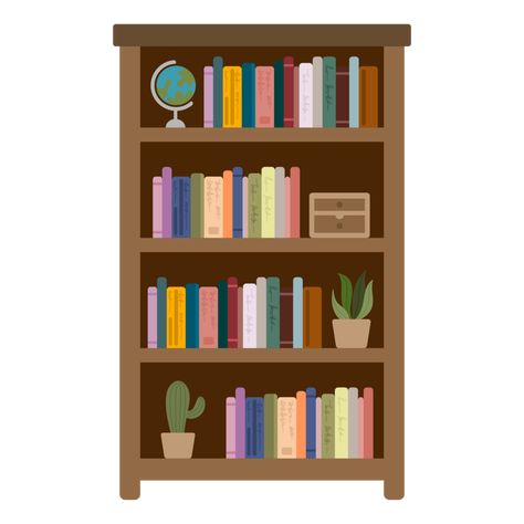 Drawn Bookshelf, Drawing Bookshelf, Book Shelf Drawing, Cartoon Bookshelf, Bookshelf Clipart, Bookshelf Illustration, Bookshelf Painting, Shelf Illustration, Bookshelf Drawing